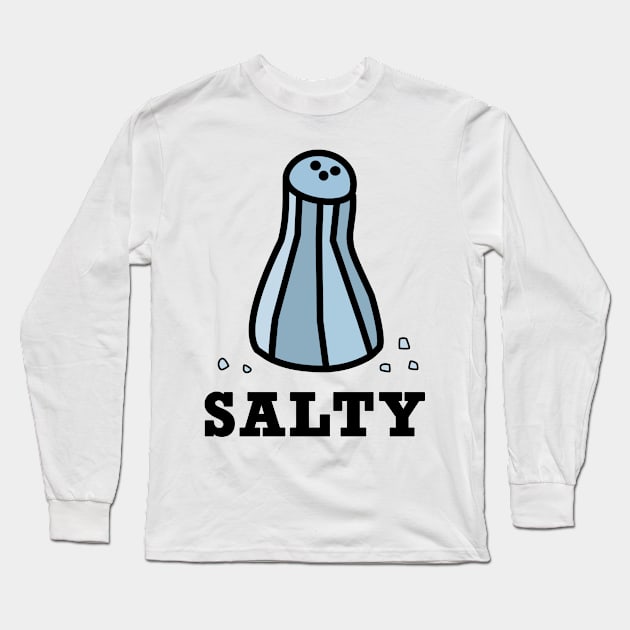 salty Long Sleeve T-Shirt by Chigurena